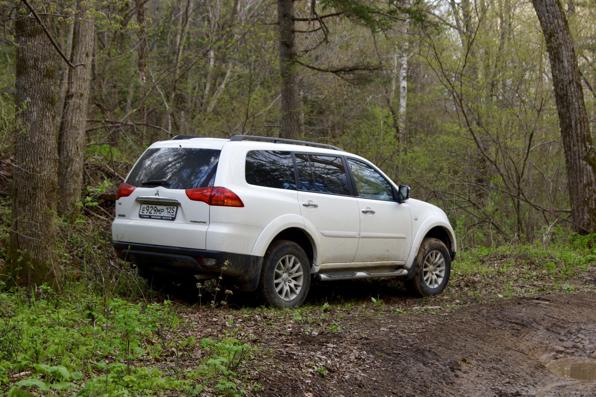 Подножие Пидана — тест новой машины — Mitsubishi Pajero Sport (2G), 3 л,  2010 года | путешествие | DRIVE2