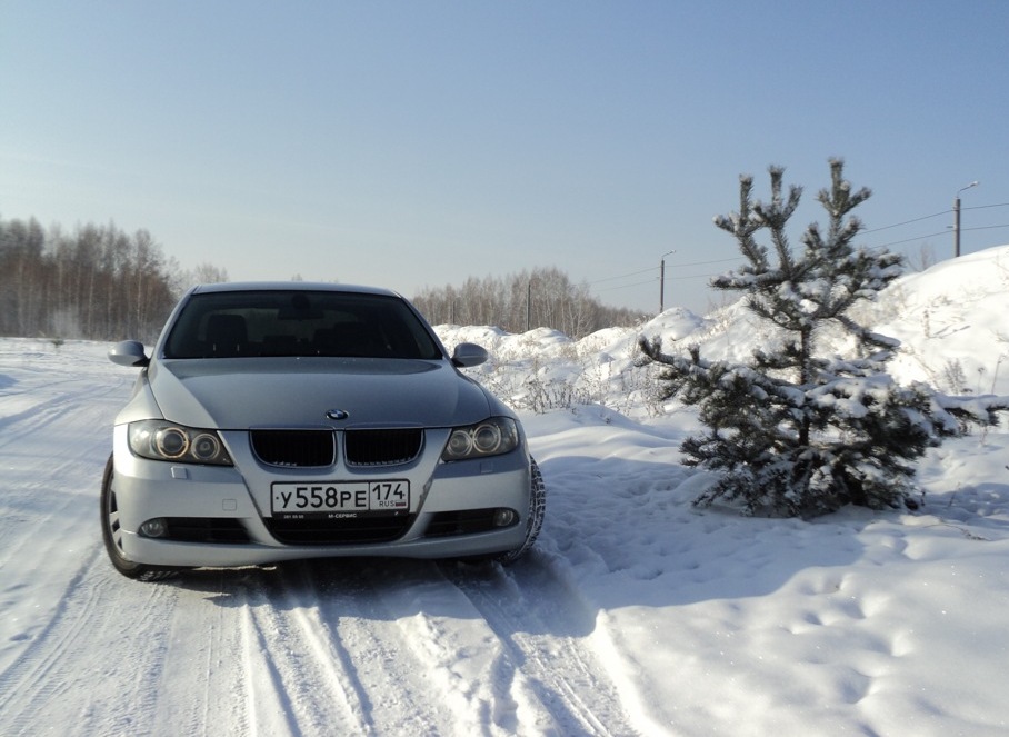 BMW e90 Р·РёРјРѕР№