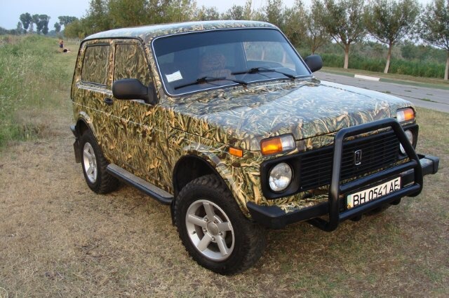 Lada 4x4 камуфляж