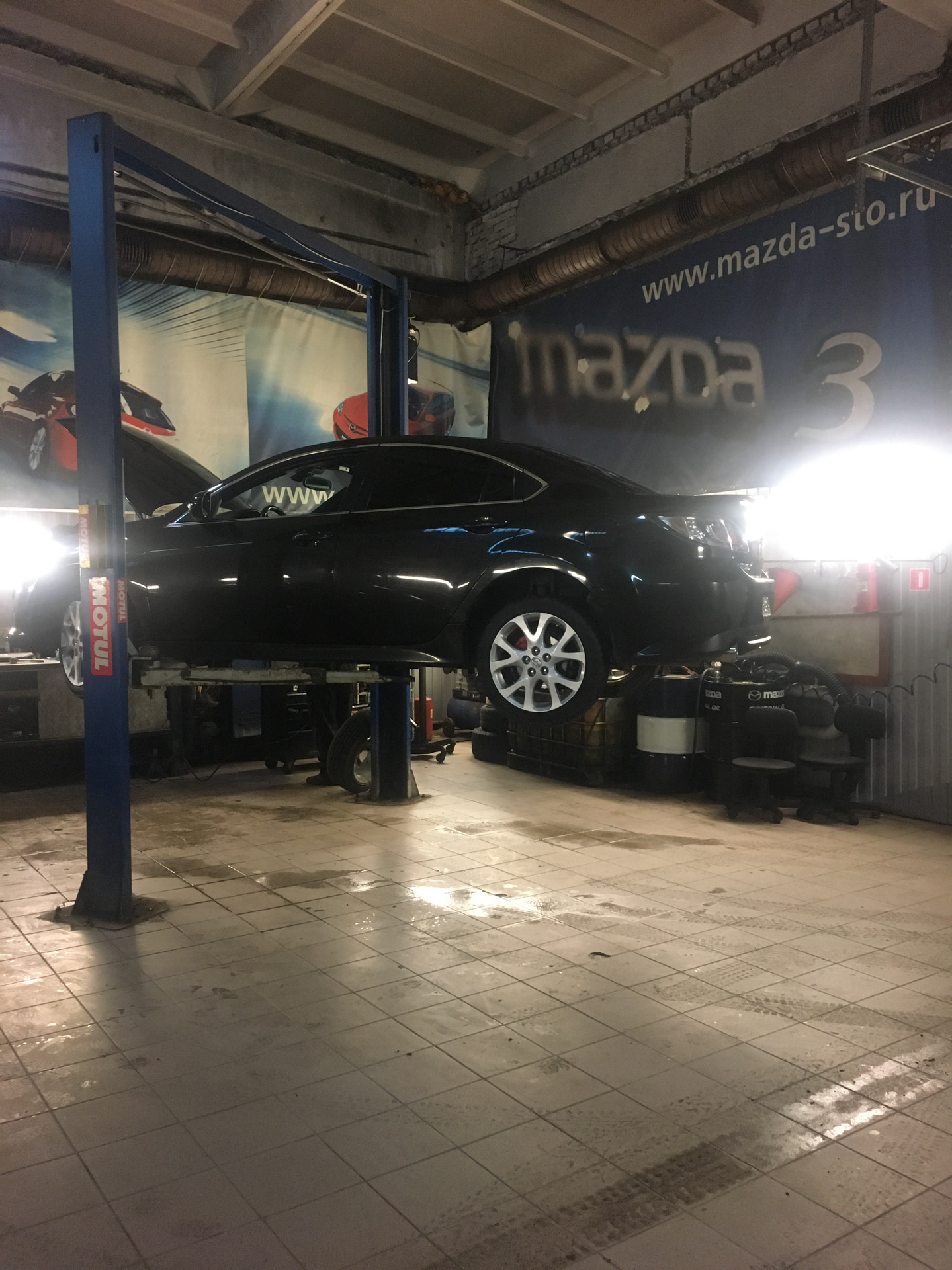 Mazda sto нагорная — Mazda 6 (2G) GH, 2 л, 2008 года | визит на сервис ...