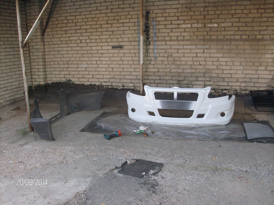 Бампер бизнес спорт и кенгурин, 98300км. — ГАЗ Газель, 2,9 л, 2011 года ...