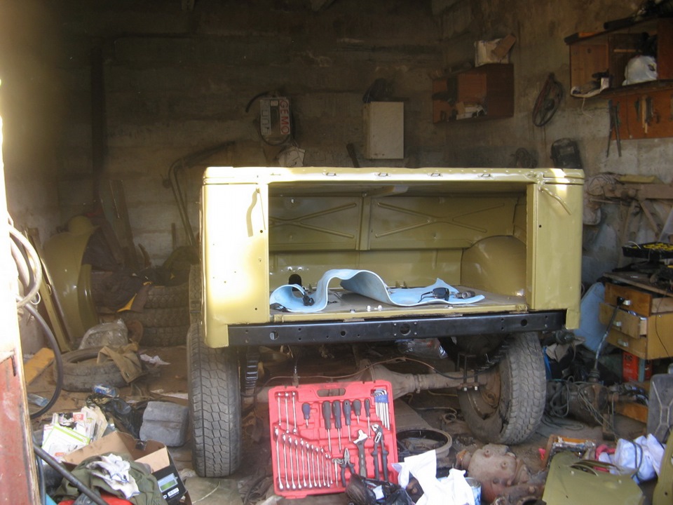 ПОЛЕЗАЙ В КУЗОВ: Установлено! — ГАЗ 69A, 2,9 л, 1968 года | своими ...