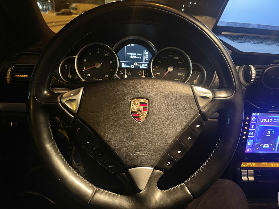 Руль Turbo S. Калибровка датчика угла поворота рулевого колеса ...