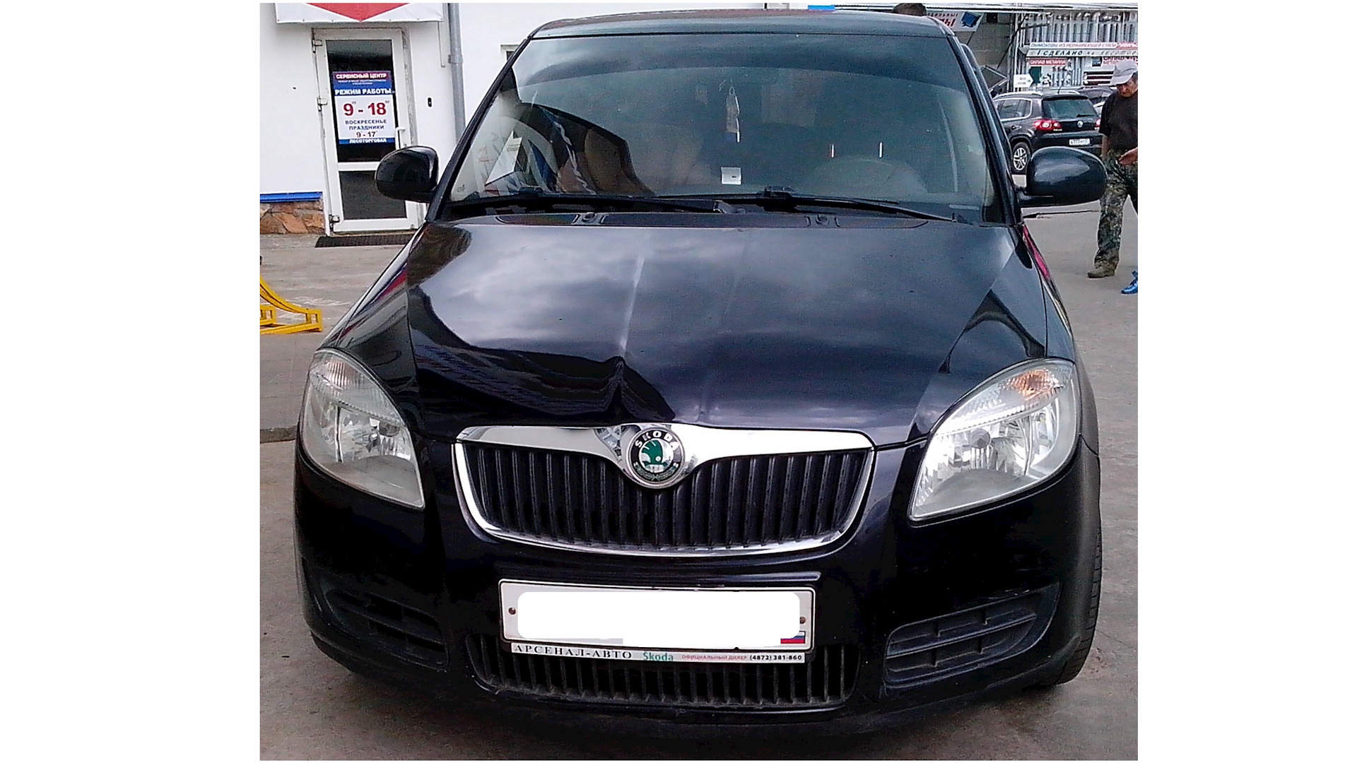 Skoda Fabia Mk2 1.2 бензиновый 2008 | Черная Бомба на DRIVE2