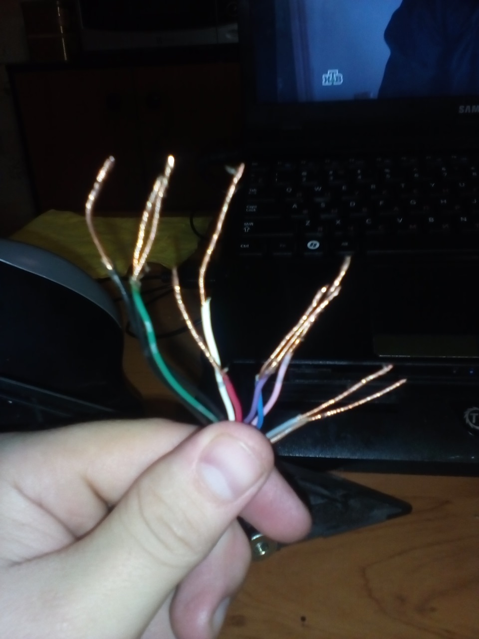 Оголив провода, получается у нас вот такая петрушка))))) — Mitsubishi Galant (8G)