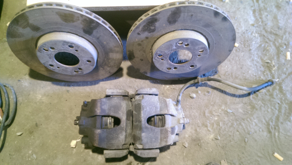 Суппорта передние Honda Accord CL9 (ВРЕМЕННО) — Сообщество «Honda ...