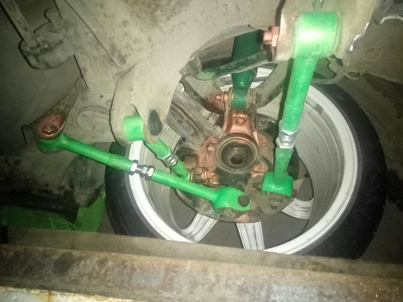 Регулируемые рычаги — Toyota Mark II (90), 3 л, 1994 года | своими ...