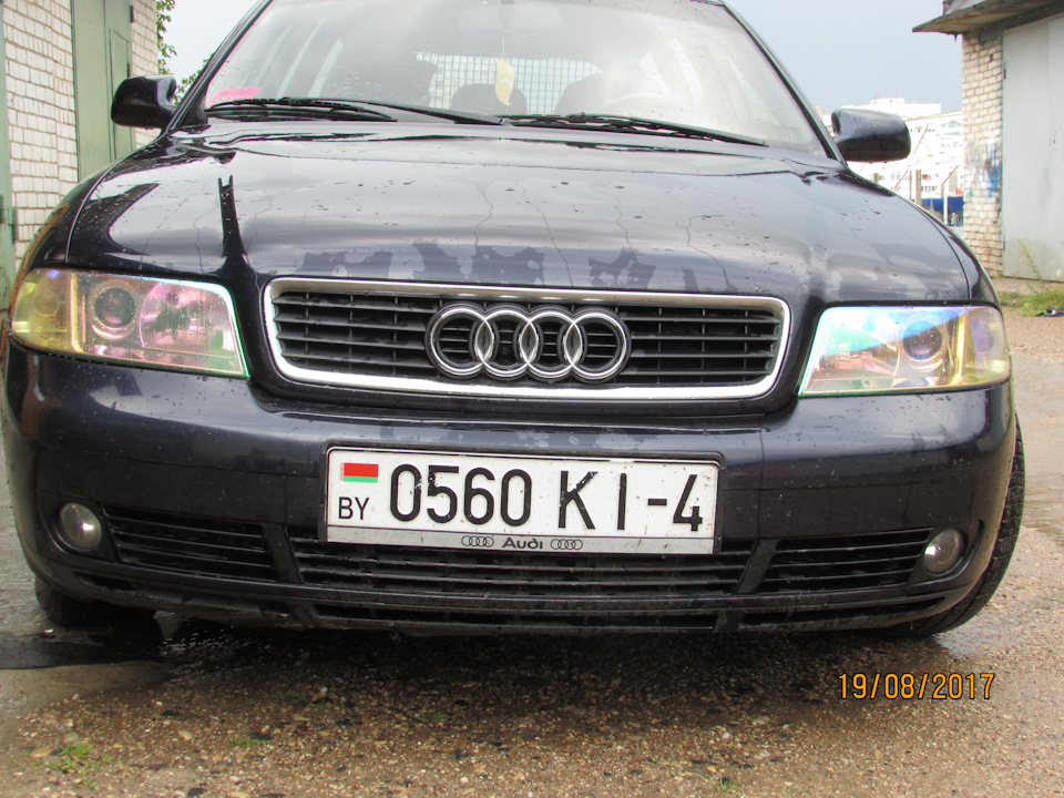 Фары в пленку хамелион — Audi A4 (B5), 1,9 л, 1999 года | аксессуары ...