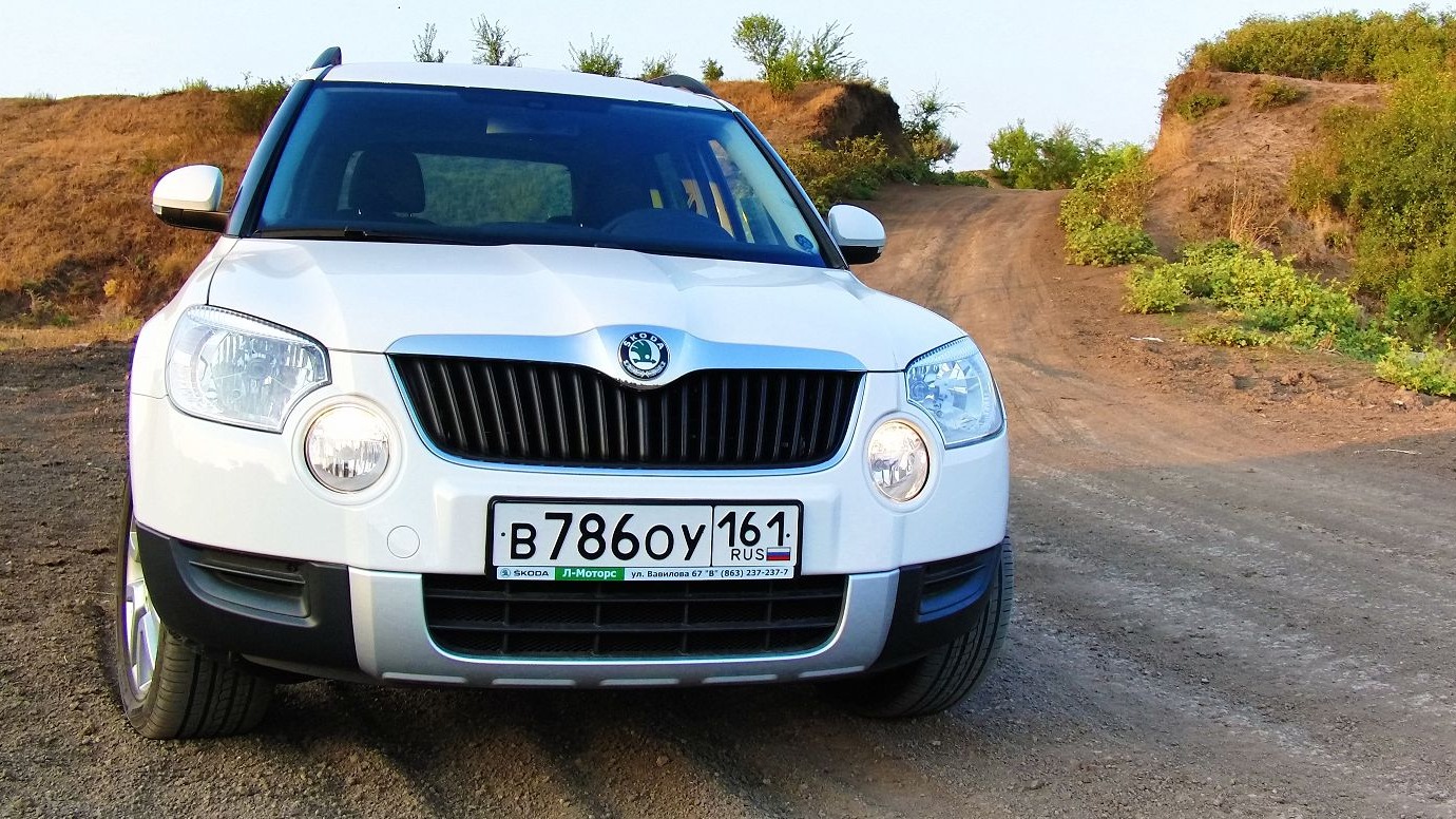 Yeti Skoda снежный человек