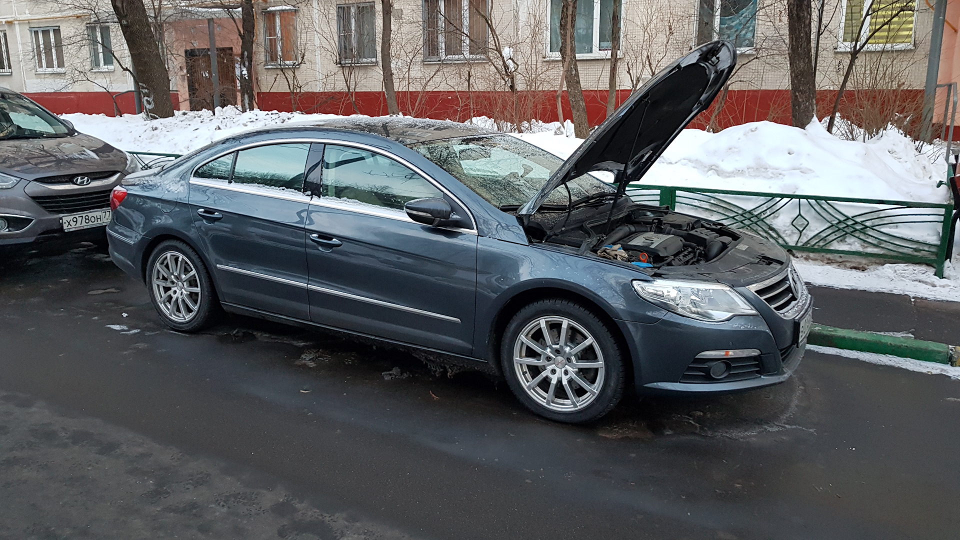 Диверсия во дворе. 2 часть. — Volkswagen Passat CC, 1,8 л, 2009 года |  просто так | DRIVE2