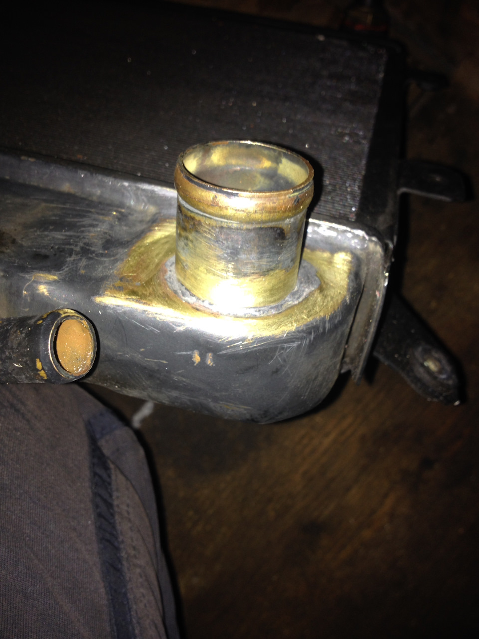 Как запаять радиатор ВАЗ — LADA 21065, 1,3 л., 1993 года | своими ...