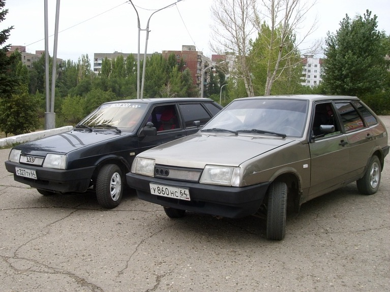 двойной девятки. ваз 2109 пацанская.