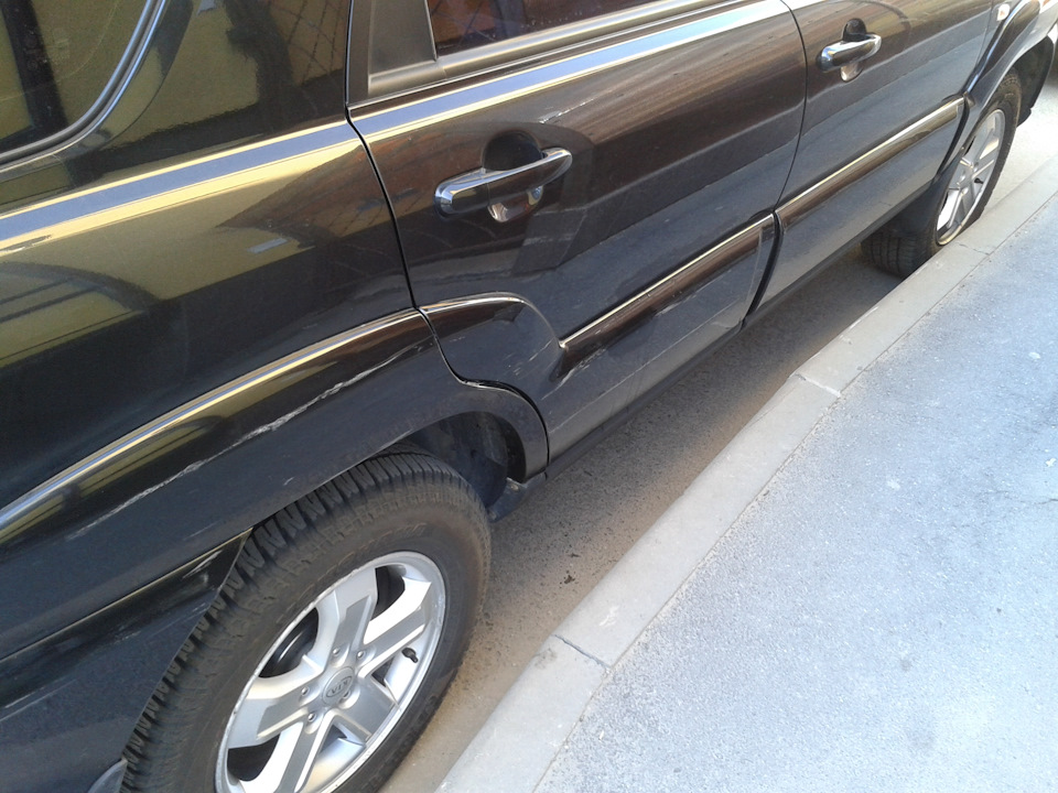 Как я притер УАЗик… и чинил его… дубиной — KIA Sportage (2G), 2 л, 2009 ...