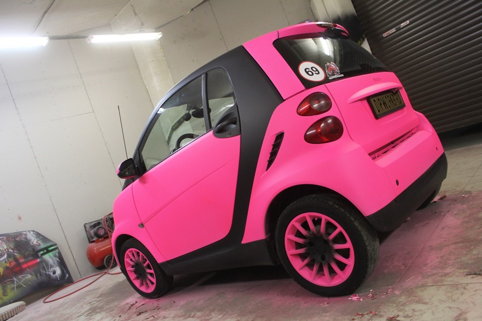 Smart Fortwo Pink