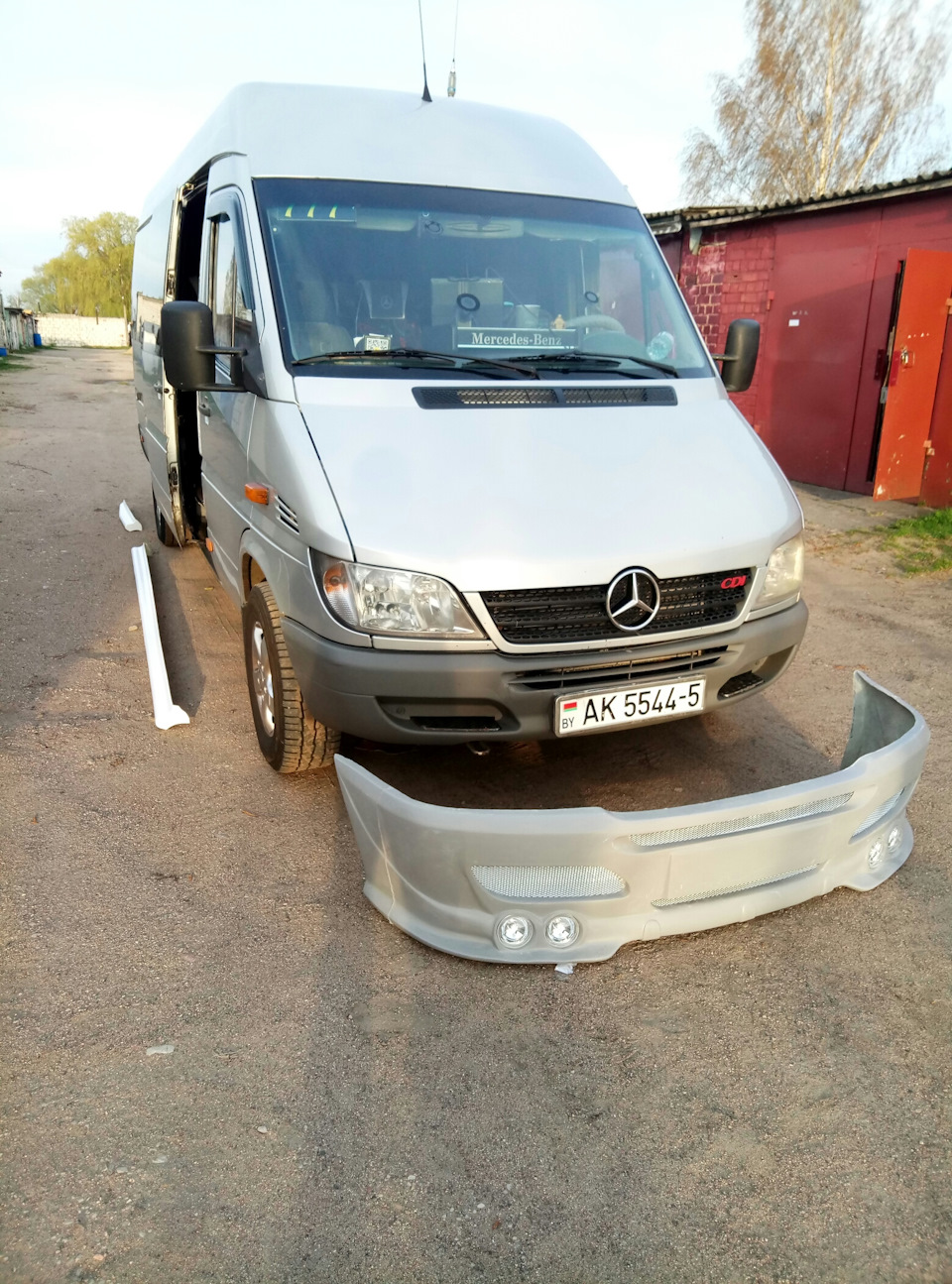 Почти все собрал) — Mercedes-Benz Sprinter (1G), 2,2 л, 2005 года | тюнинг  | DRIVE2