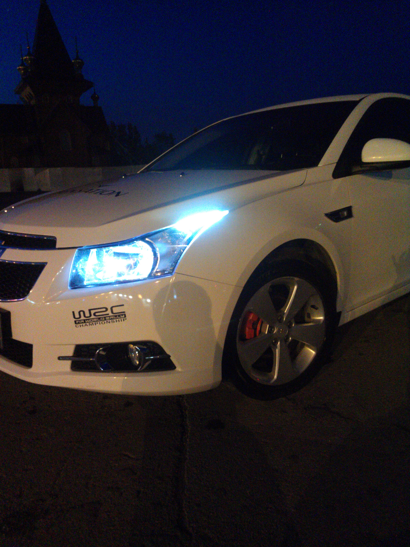 Chevrolet cruze лампы