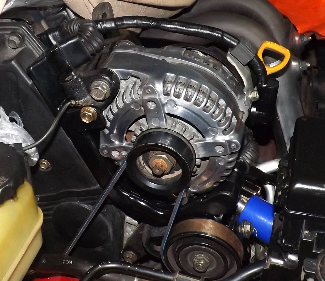 Как снять генератор 1jz ge