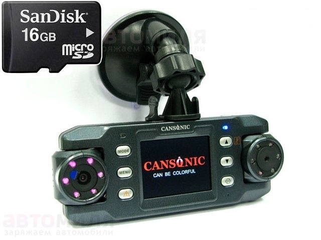 Видеорегистратор cansonic hd 720 p инструкция