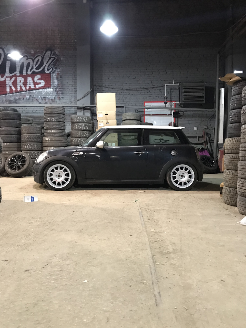 OZ Racing leggenda 17x7 4x100 et42 — MINI Cooper S Mk II, 1,6 л, 2008 года  | колёсные диски | DRIVE2