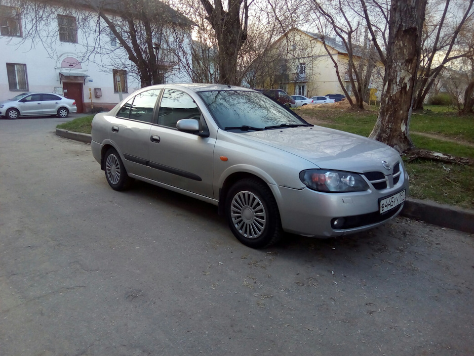 Табличка от Первой — Nissan Almera II (N16), 1,5 л, 2005 года ...