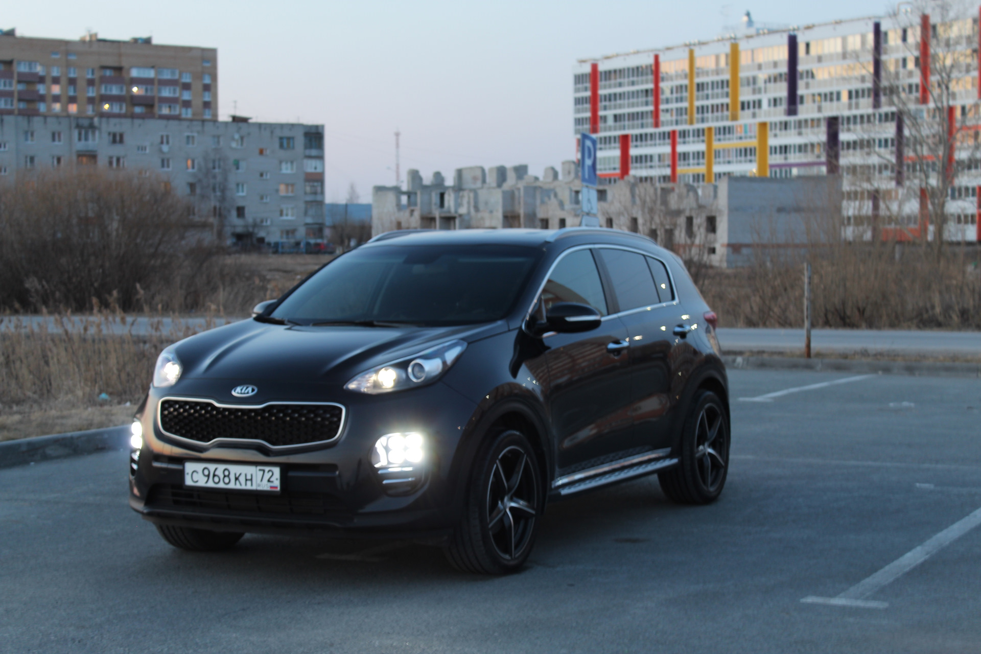 Кия тюмень. Sportage 4 Black Edition.