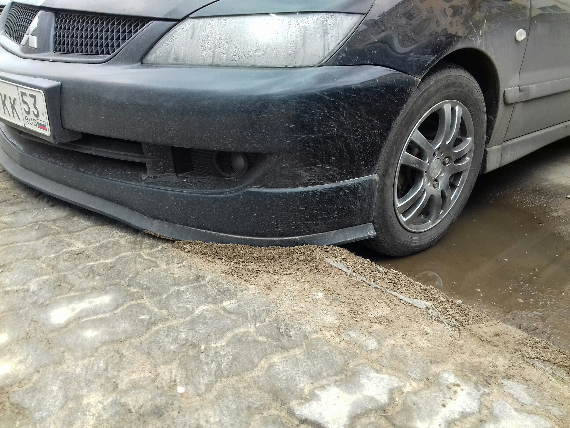 Диски на лето или найди 10 отличий — Mitsubishi Lancer IX, 1,6 л, 2008 ...