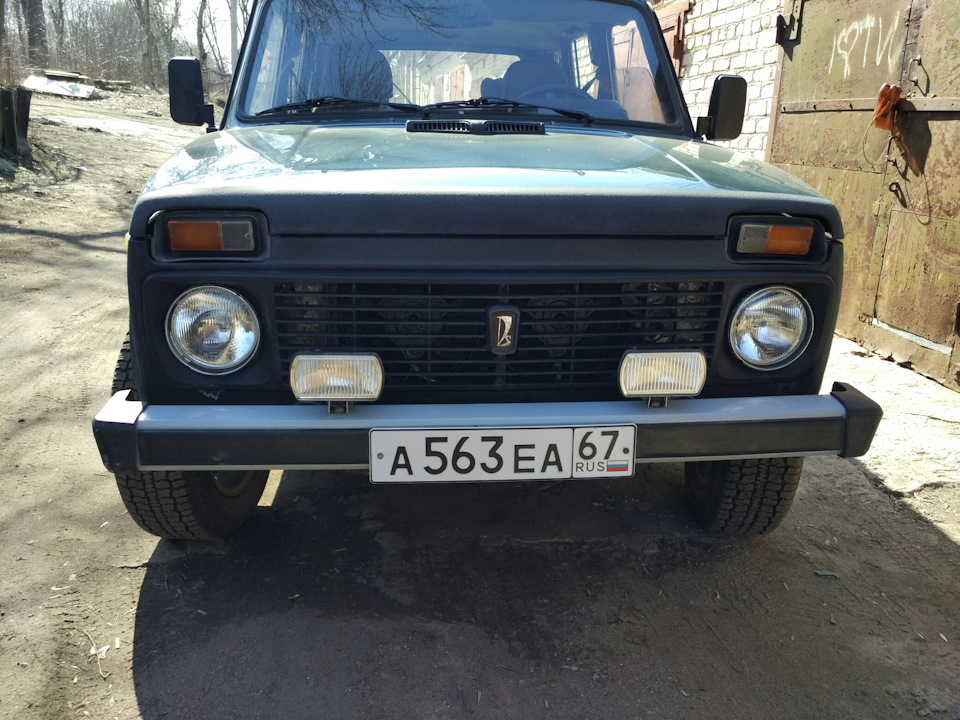 Установка противотуманных фар и замена краника печки — Lada 2131, 1,8 л ...