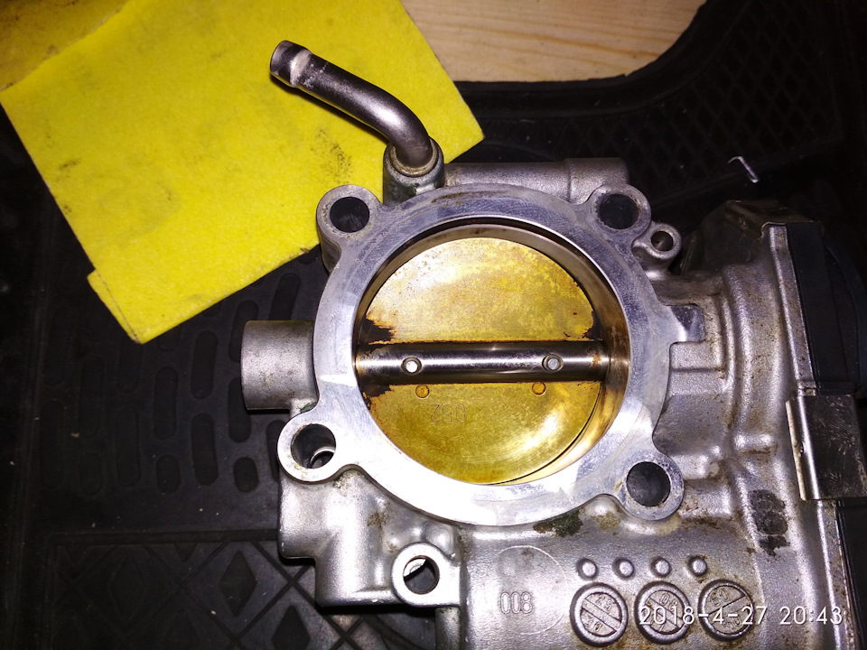 Чистка заслонки — DRIVE2