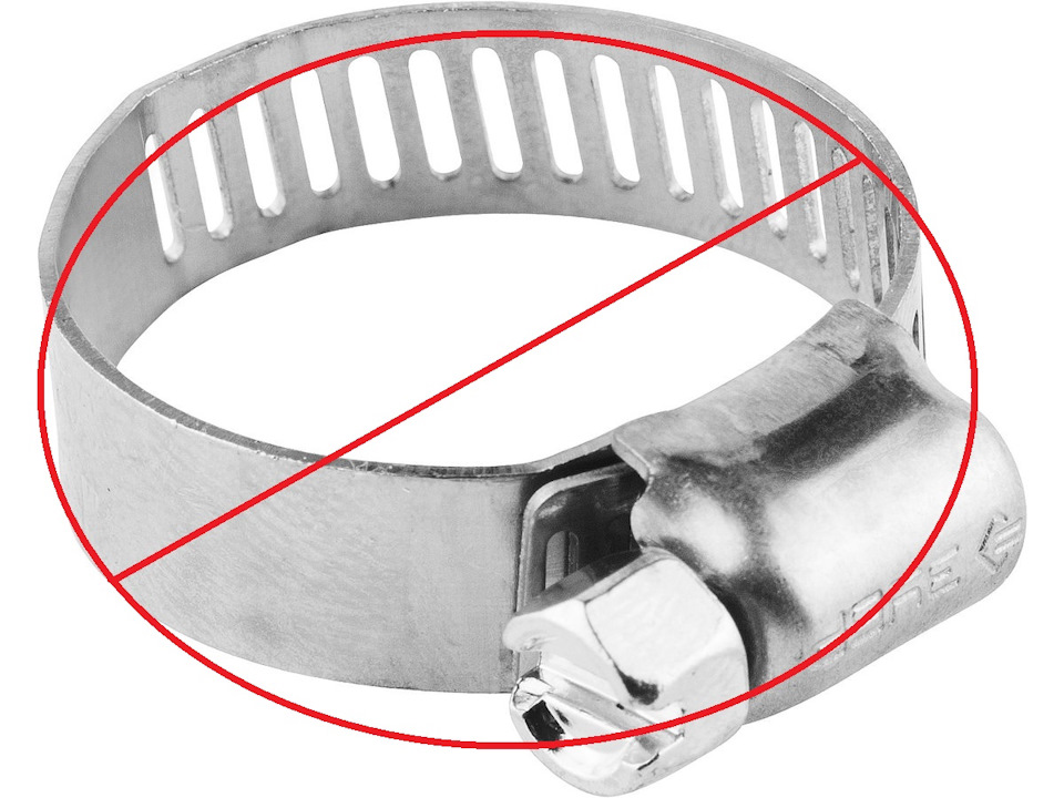 Используйте правильные хомуты ! — Mercedes-Benz Sprinter (1G), 2,7 л ...