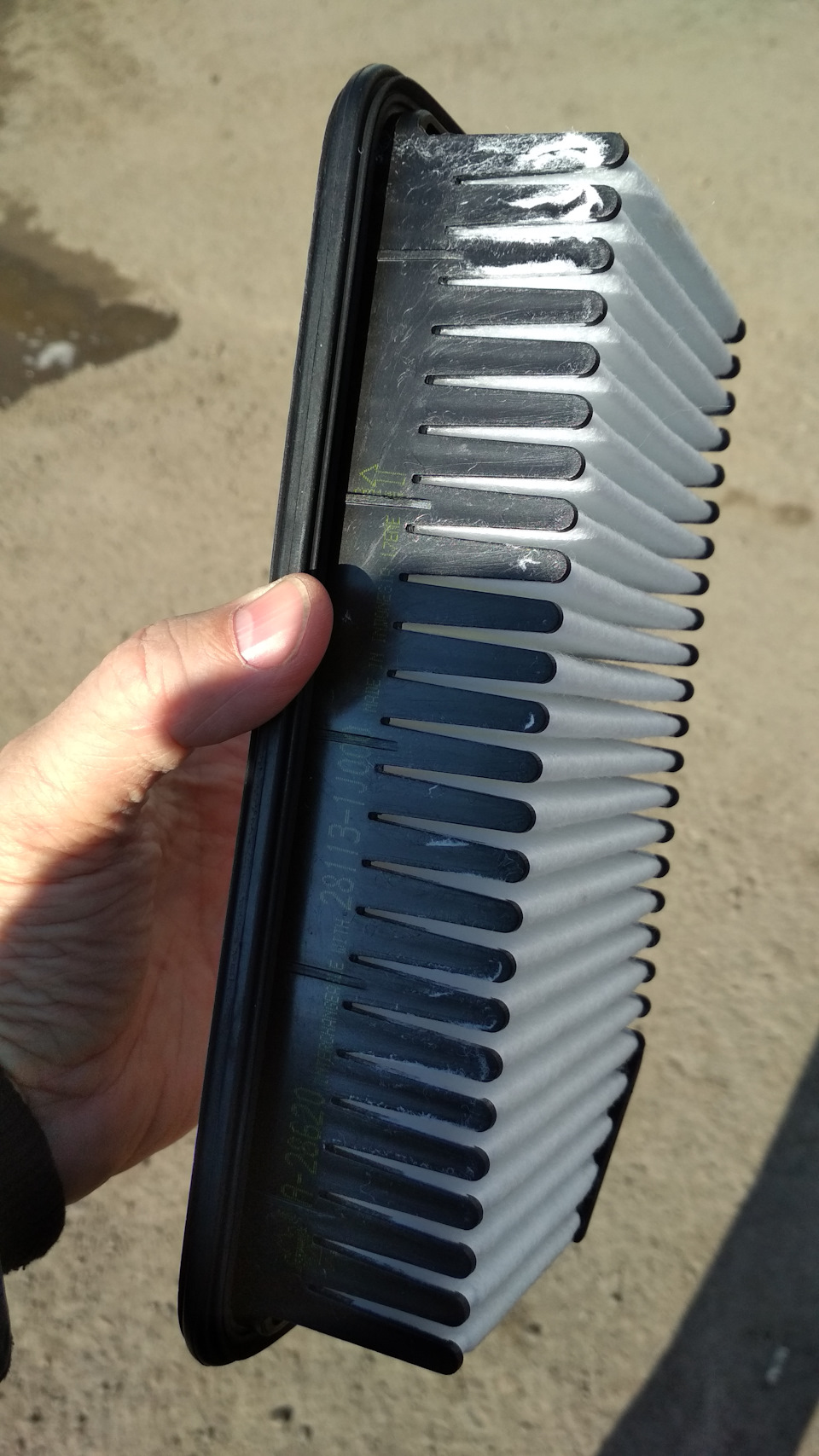 Фильтр Сакура поставил :( — KIA Soul (1G), 1,6 л, 2010 года ...