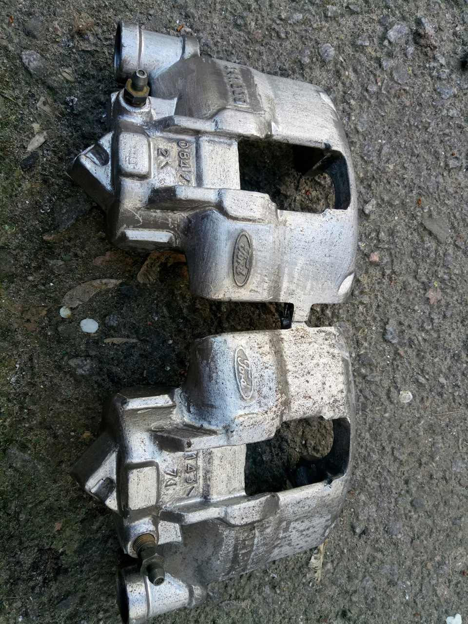 Чистка суппортов Эскорт Мк5 — Ford Escort Mk5, 1,4 л, 1992 года ...