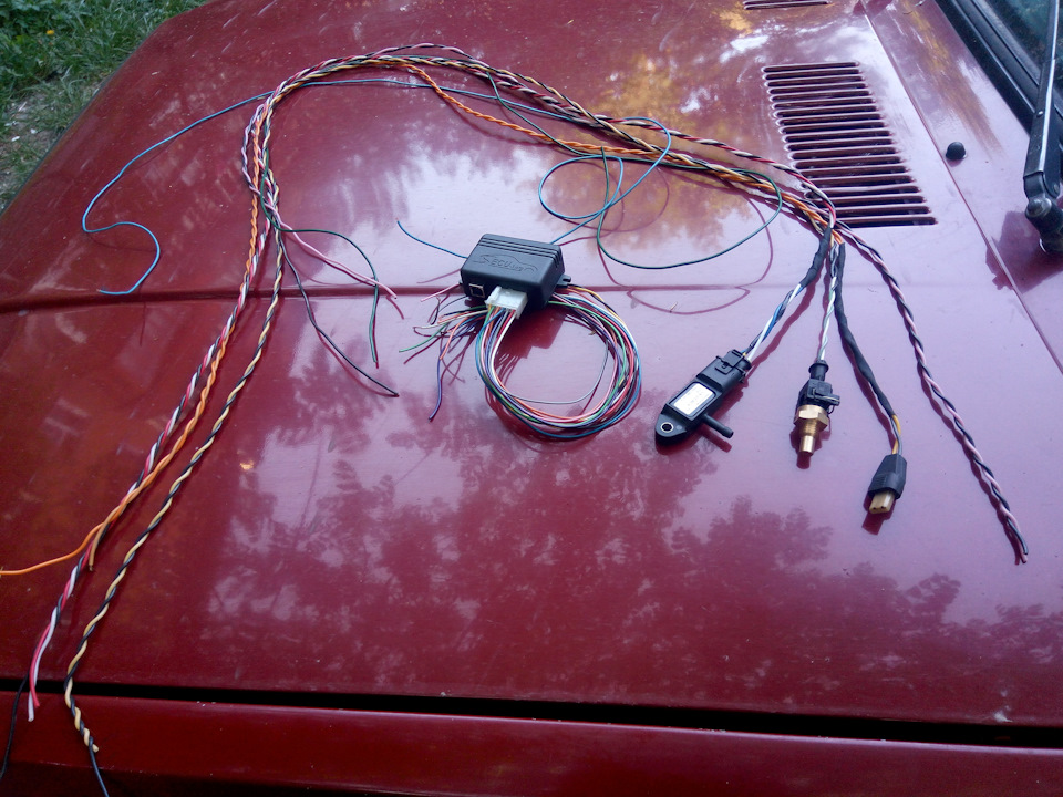 5) МПСЗ SECU-3 — Установка шкива и датчика коленвала — Lada 2107, 1,6 л ...