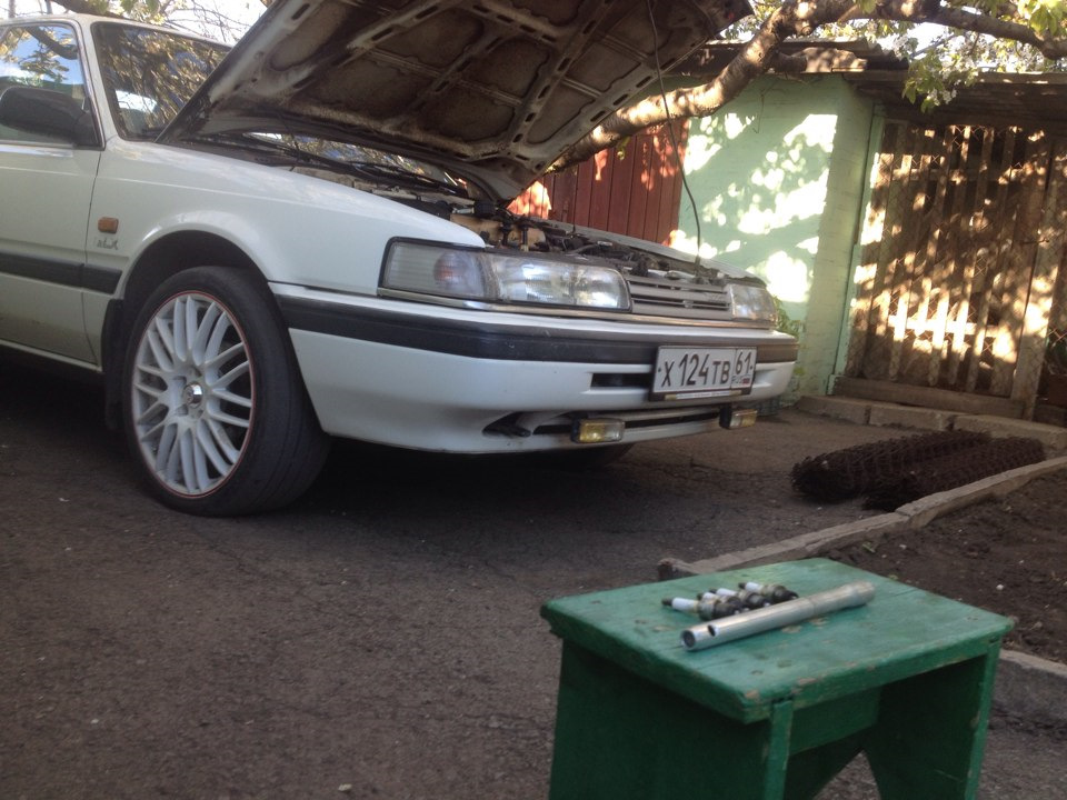 Компрессия. Замер Горшков — Mazda 626 III (GD), 2 л, 1988 года ...