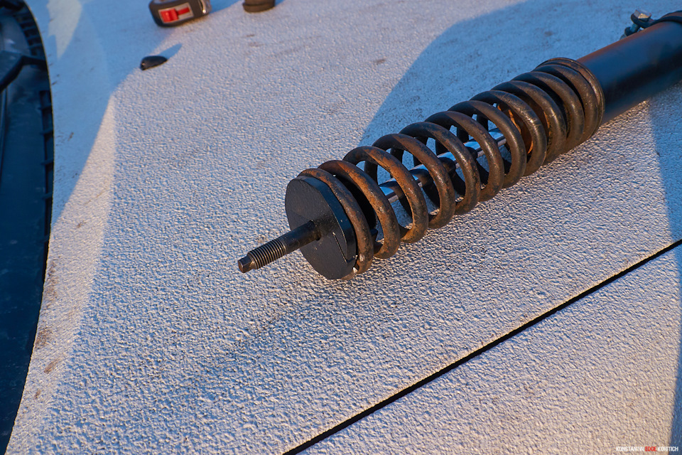 Лифт передней подвески доп пружинами — Great Wall Wingle, 2,2 л, 2014 ...