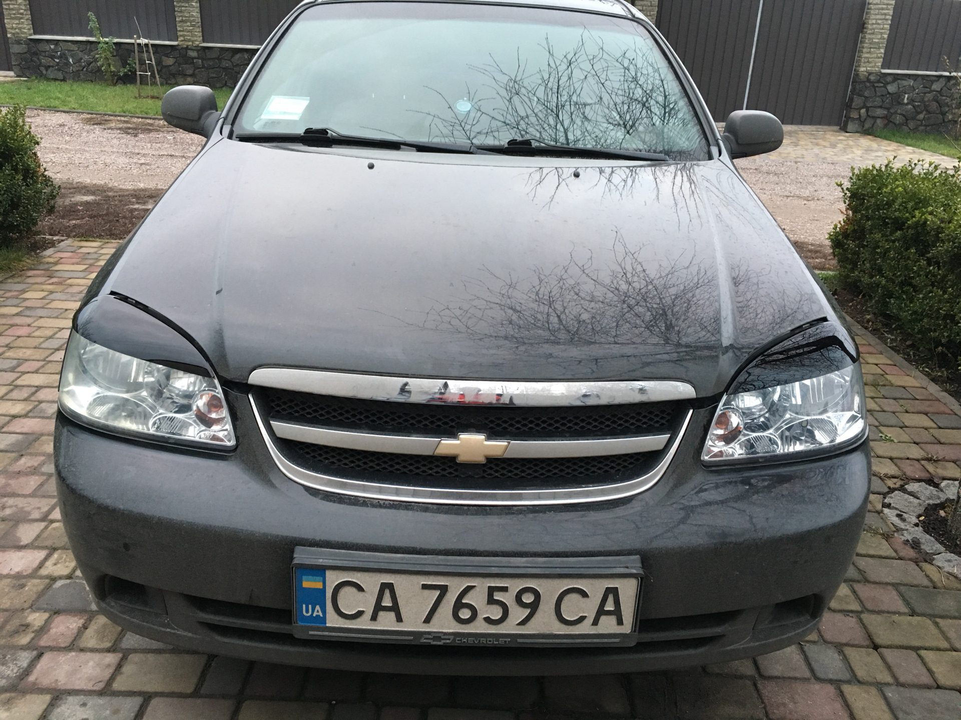 Замена галогенок на ксенон и установка ресничек — Chevrolet Lacetti ...