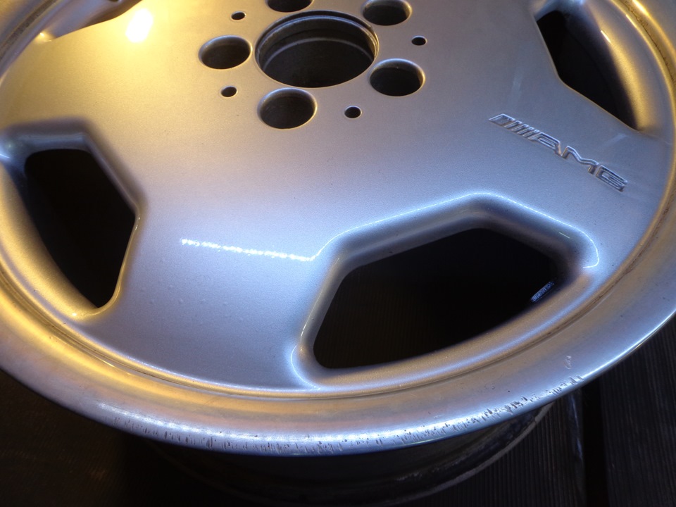 Polishing the shelves 17u0026quot AMG monoblock wheels