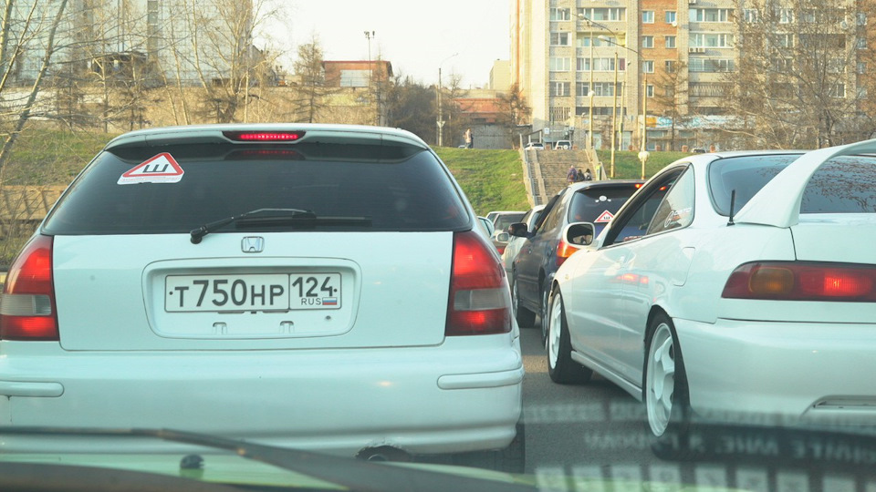 CIVIC FAMILY Красноярск 3 года в деле! — Honda Civic Hatchback (6G), 1 ...