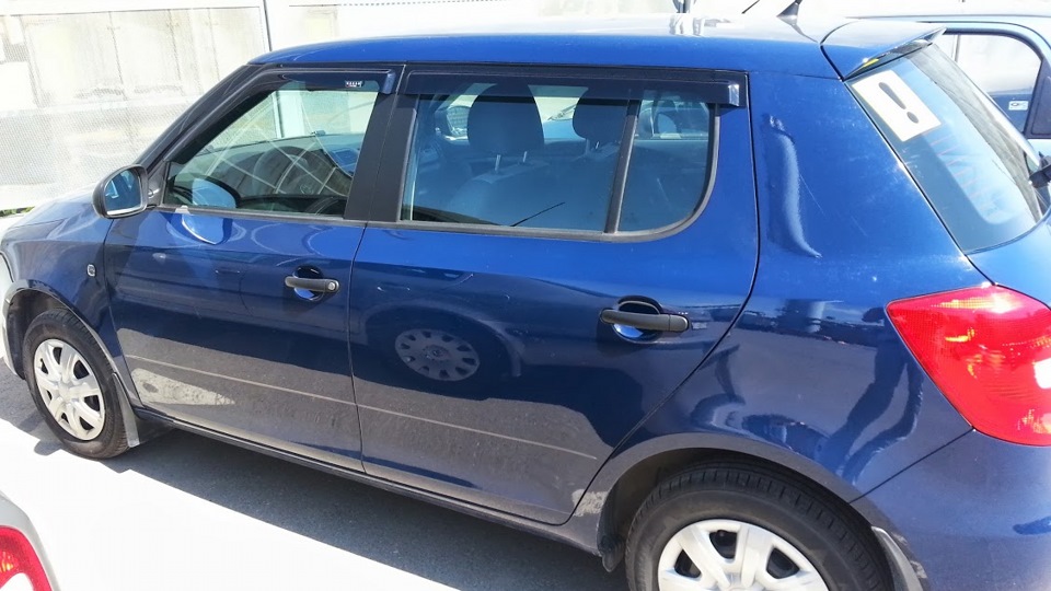 Боковые кармашки багажника — Skoda Fabia Mk2, 1,2 л, 2012 года ...