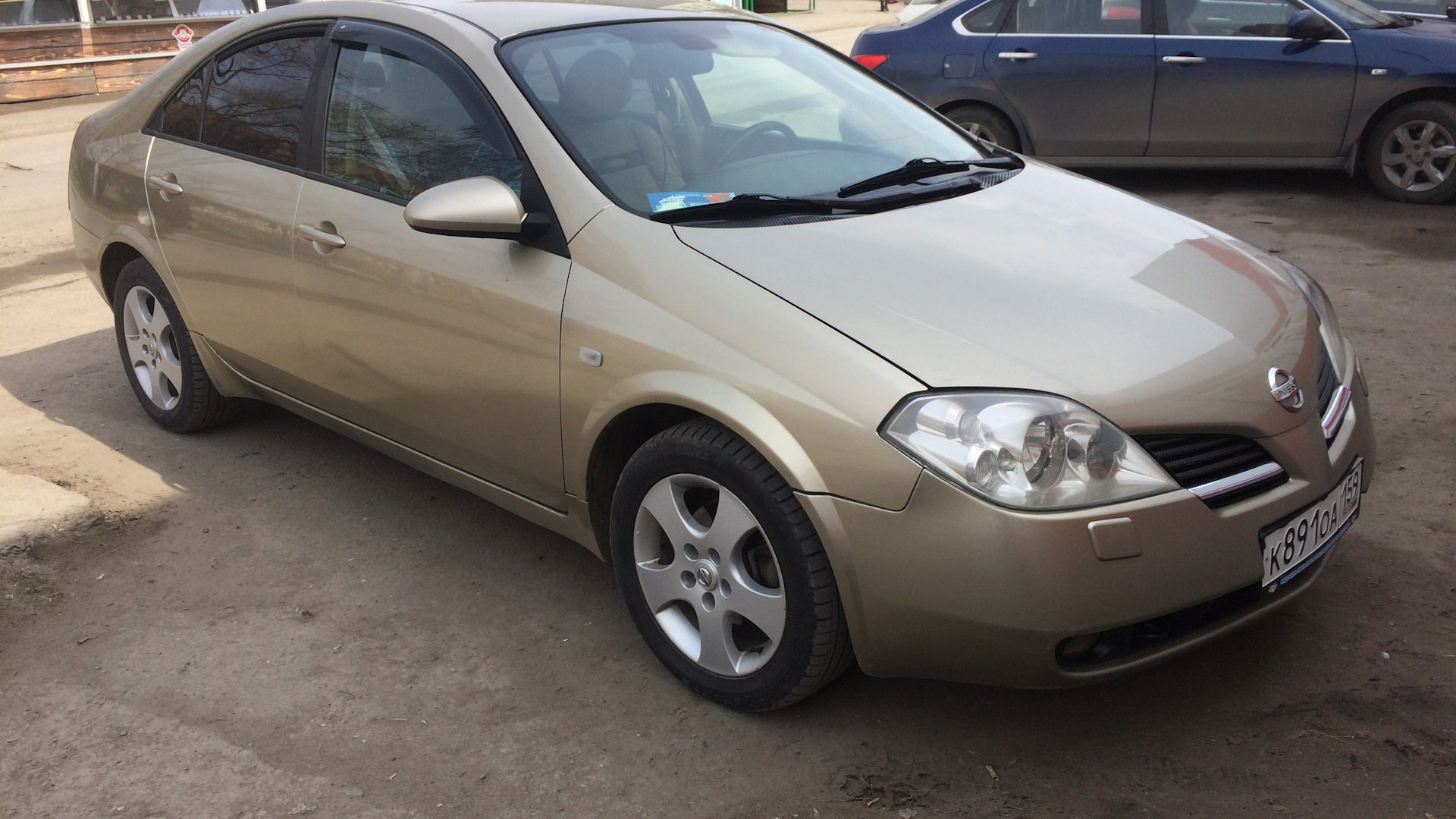 Nissan Primera (P12) 1.8 бензиновый 2002 Techno Grey на DRIVE2