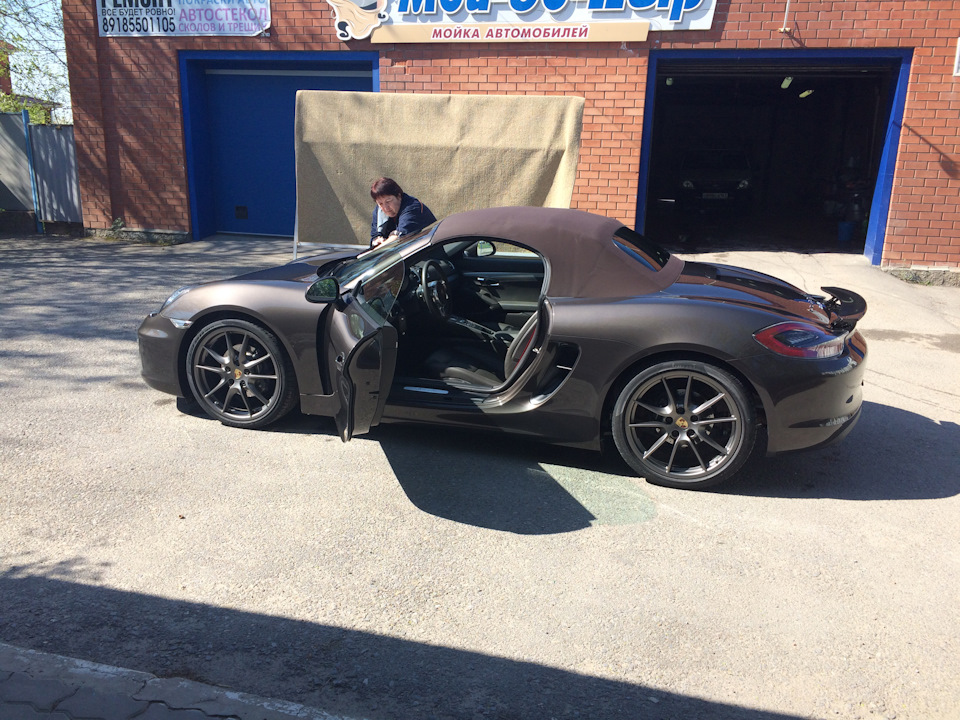 Начало сезона 2018 — Porsche Boxster (981), 2,9 л, 2012 года ...