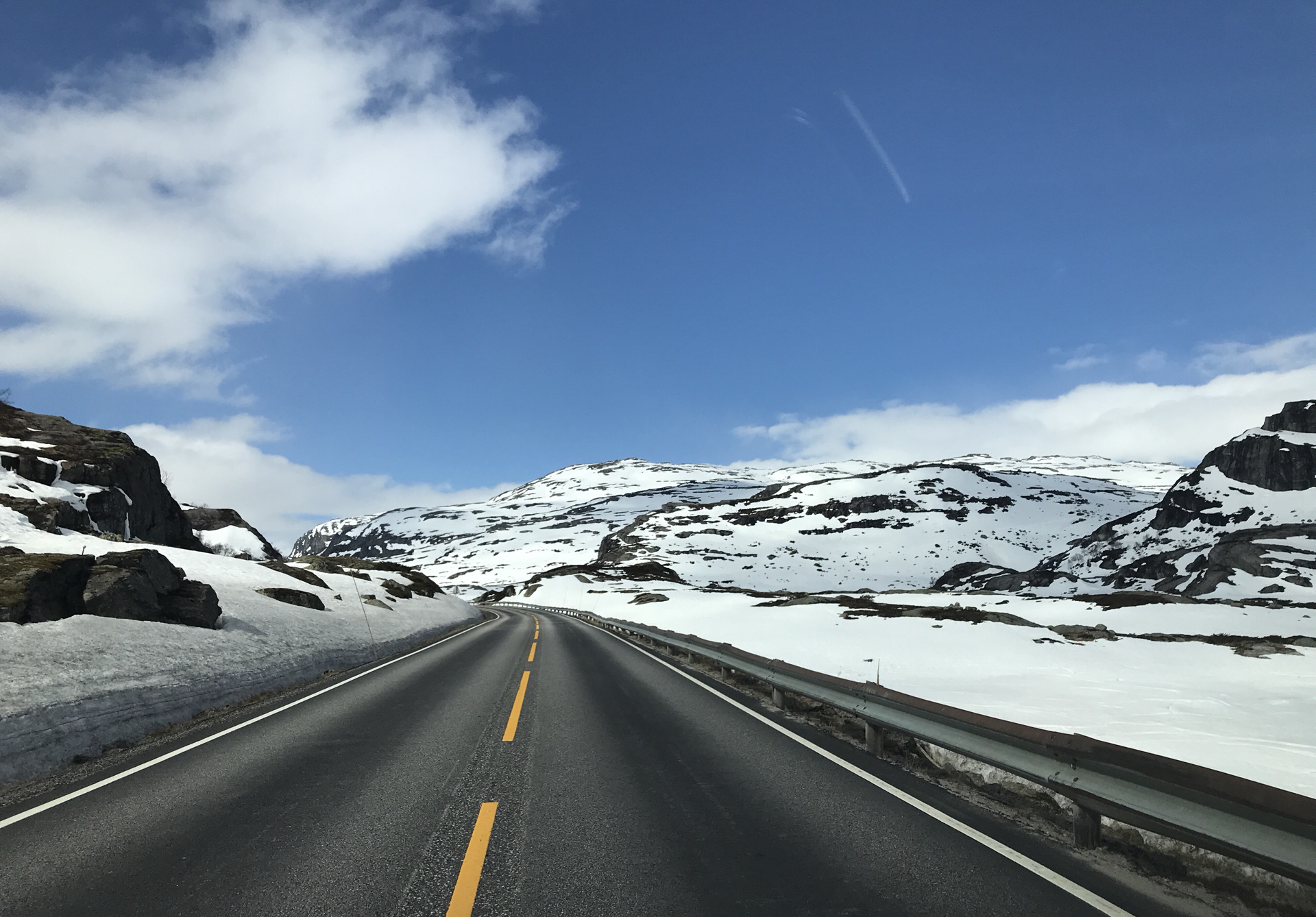 Зимние дороги Норвегии