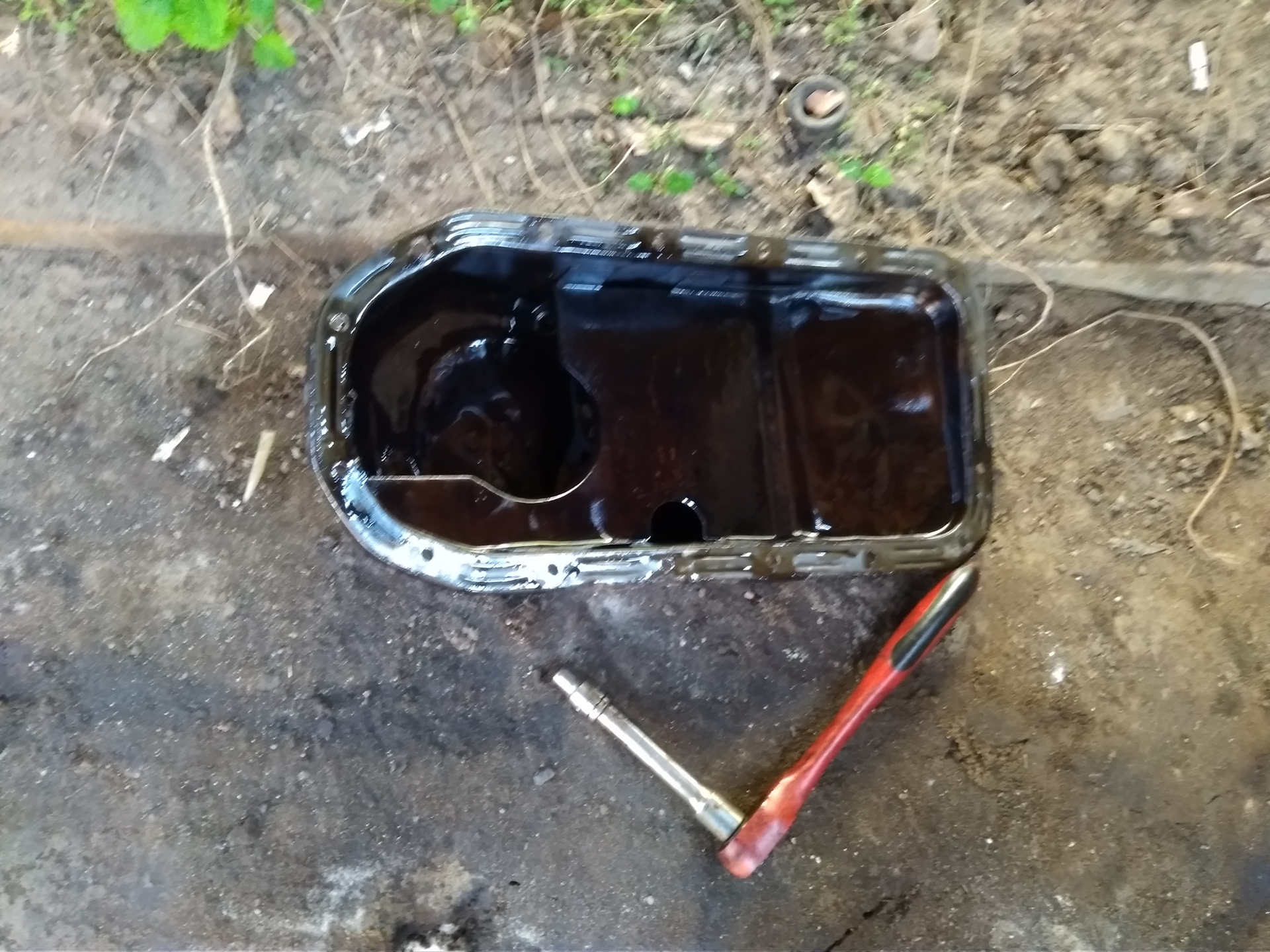 Замена прокладки поддона и масла. Плотность моторного масла. — Lada ...