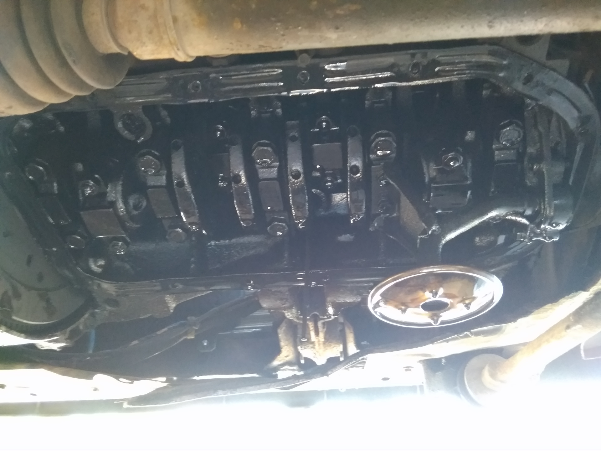 Замена прокладки поддона и масла. Плотность моторного масла. — Lada ...