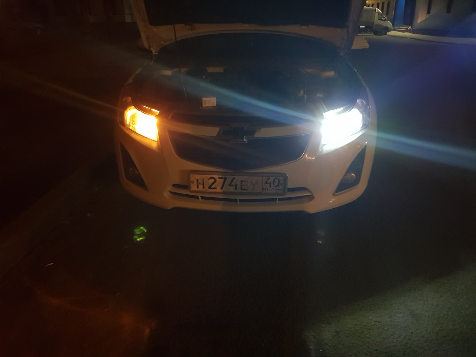 Диоды мне в габариты) — Chevrolet Cruze Hatchback, 1,6 л, 2013 года ...