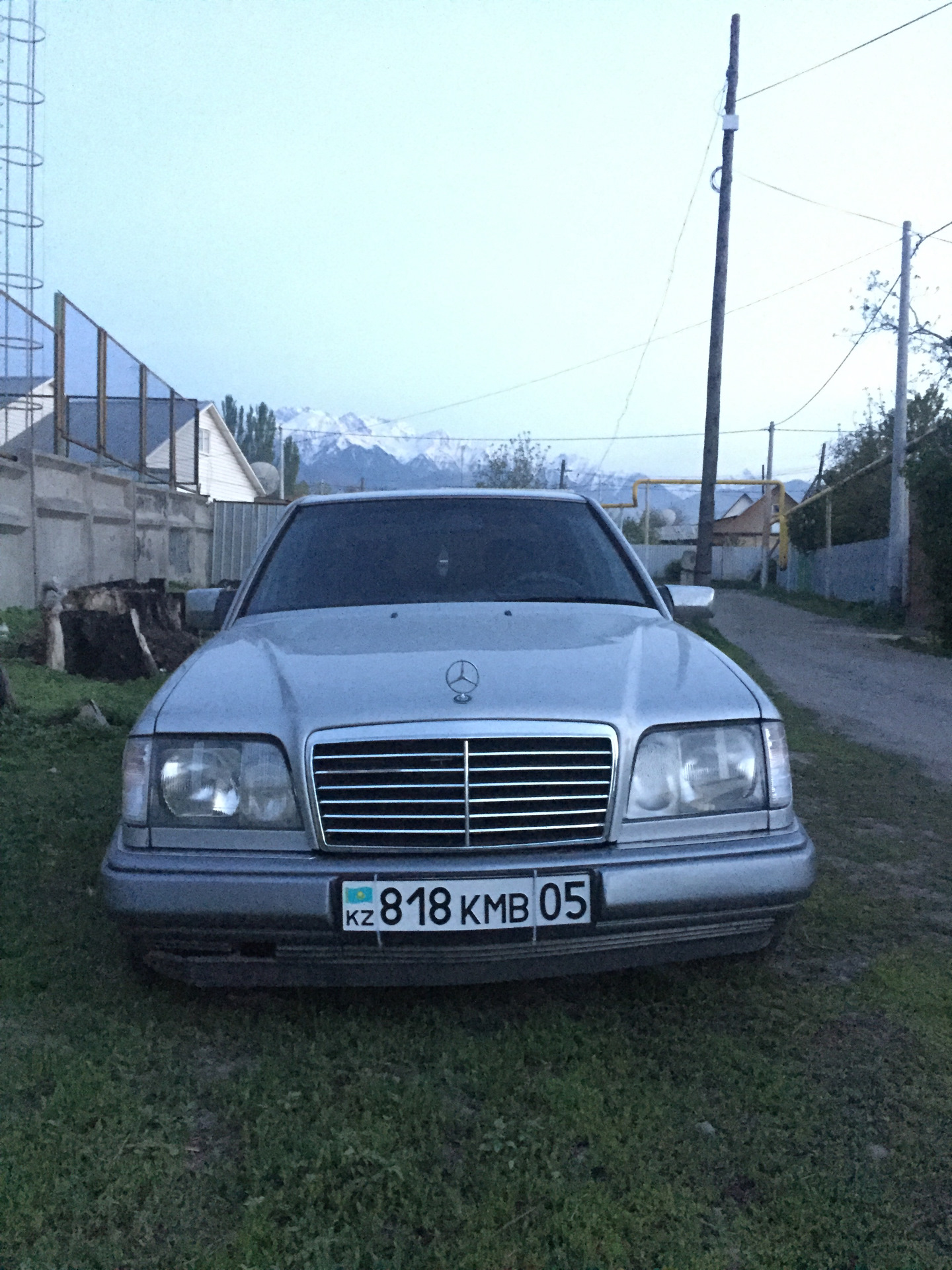 Фары — Mercedes-Benz E-class (W124), 2,8 л, 1994 года | мойка | DRIVE2