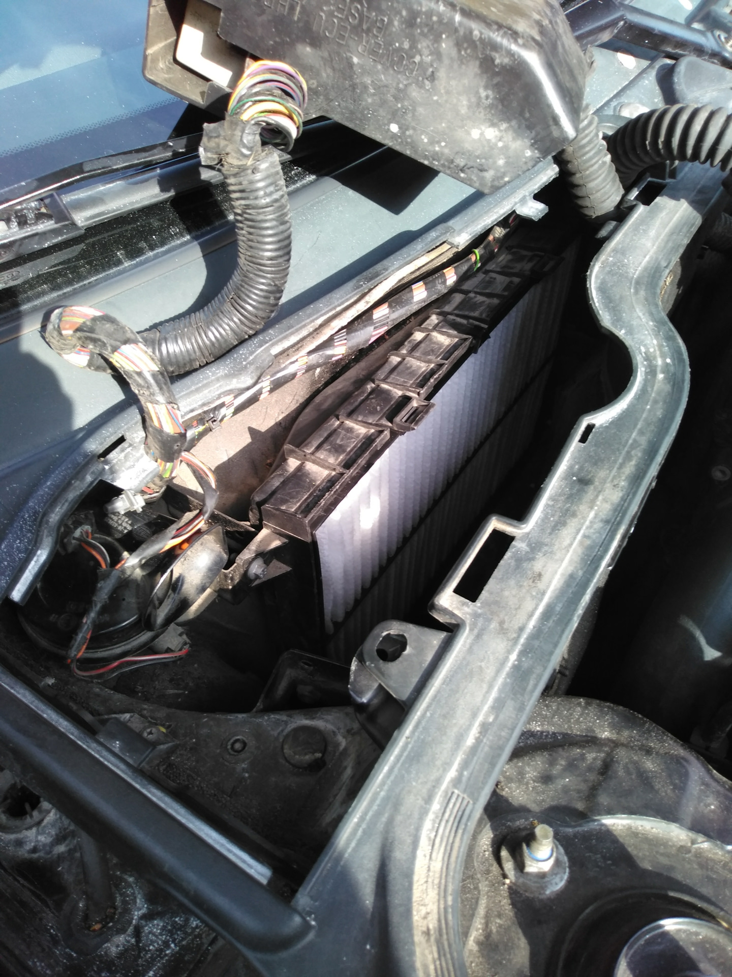 Замена Фильтра салона - Rover 400 Mk2, 1,4 л, 1998 года запчасти DRIVE2