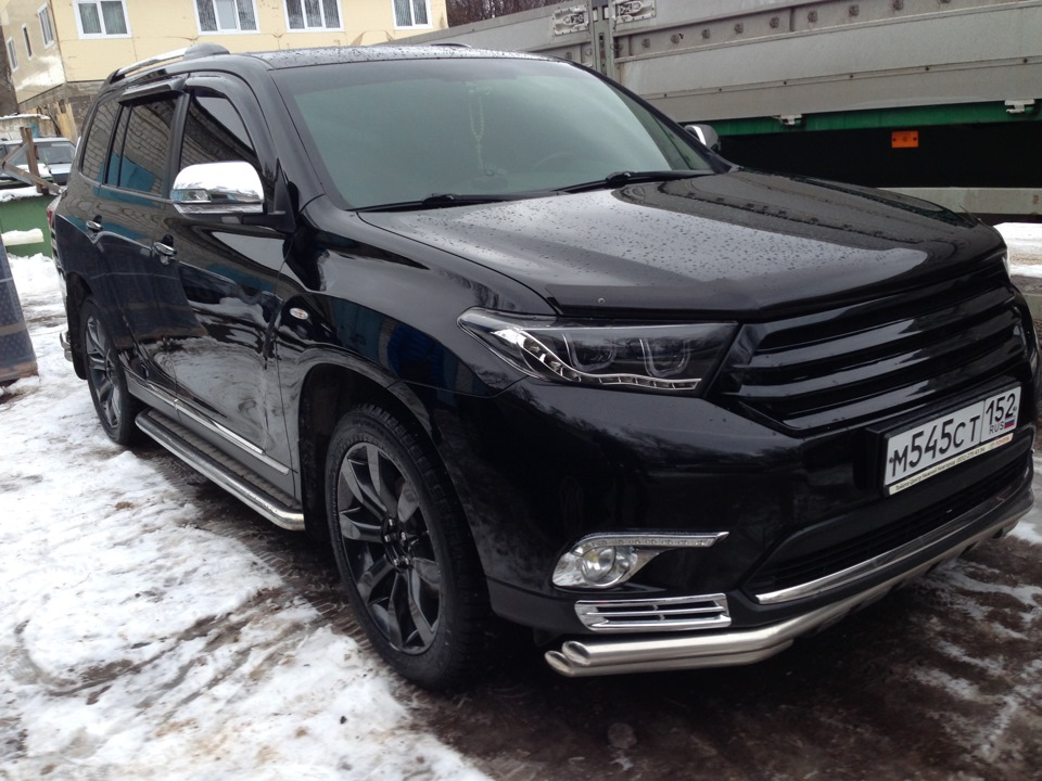 Фото тюнинг toyota highlander