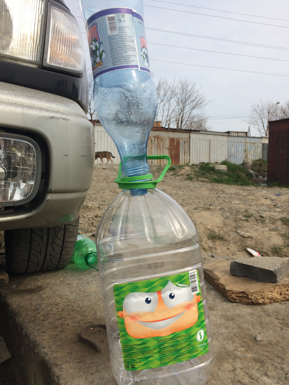 Маслосборник “handmade”) — Subaru Forester (SF)