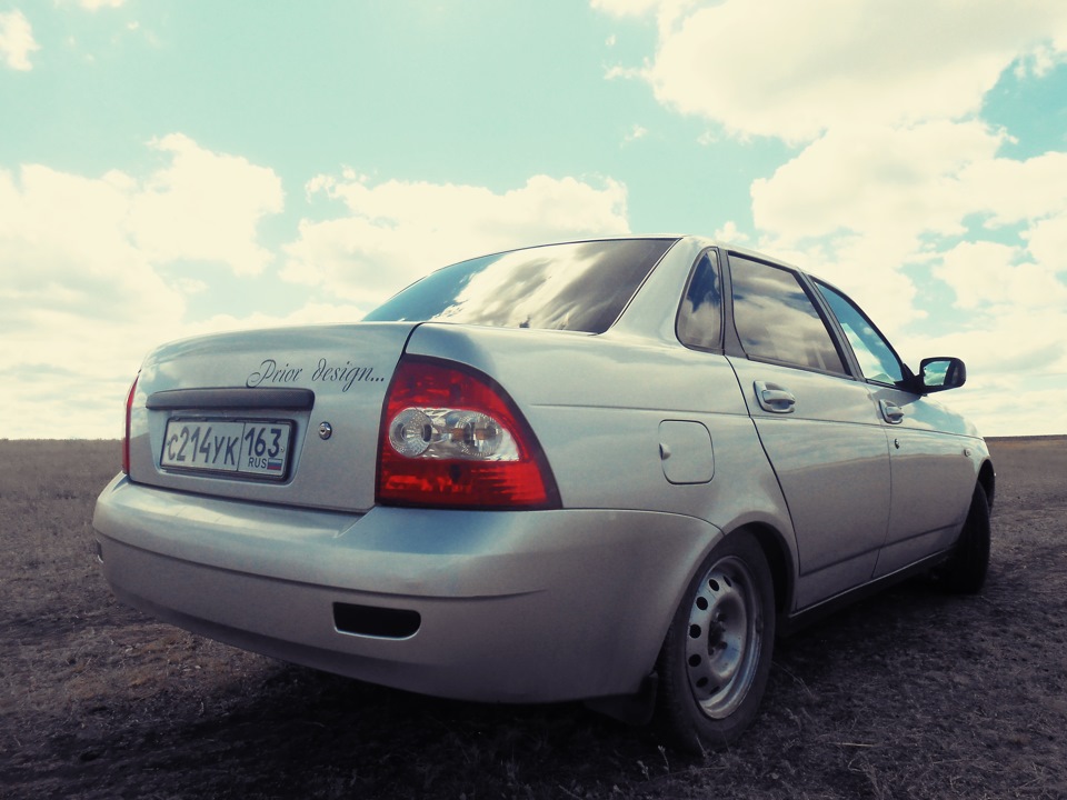 Пофоткал) — Lada Приора седан, 1,6 л, 2008 года | наблюдение | DRIVE2