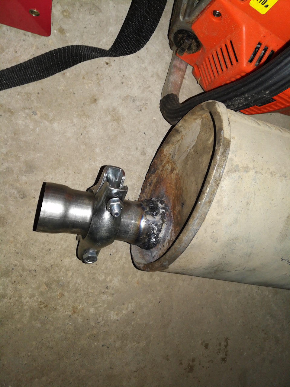 Отвалился глушитель — Daewoo Nexia (N150), 1,6 л, 2010 года | своими ...